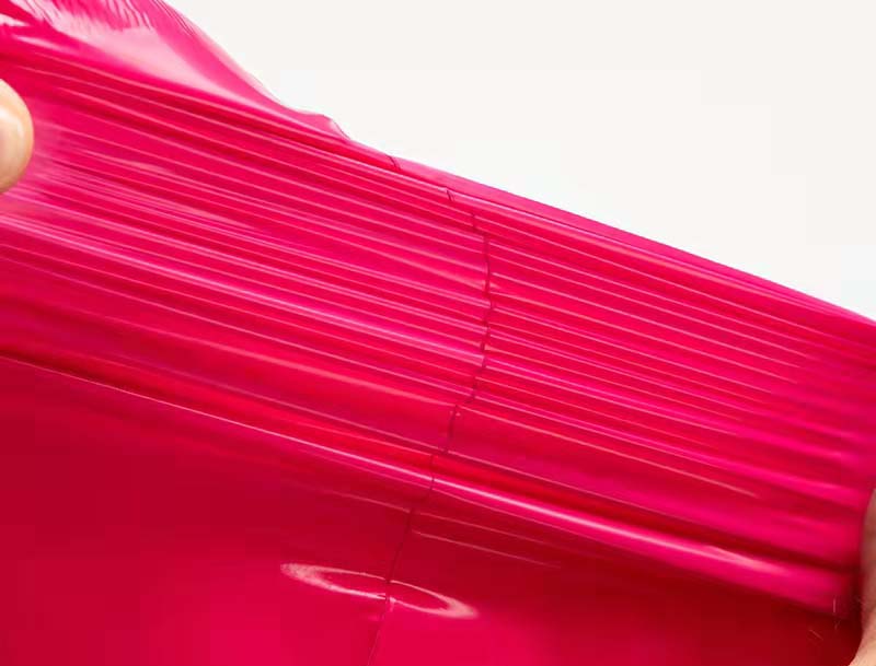 大安玫红色快递袋-05